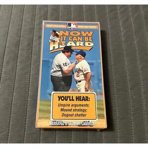 Now It Can Be Heard - The Sounds of Baseball VHS Tape 1992 MLB Vintage SEALED